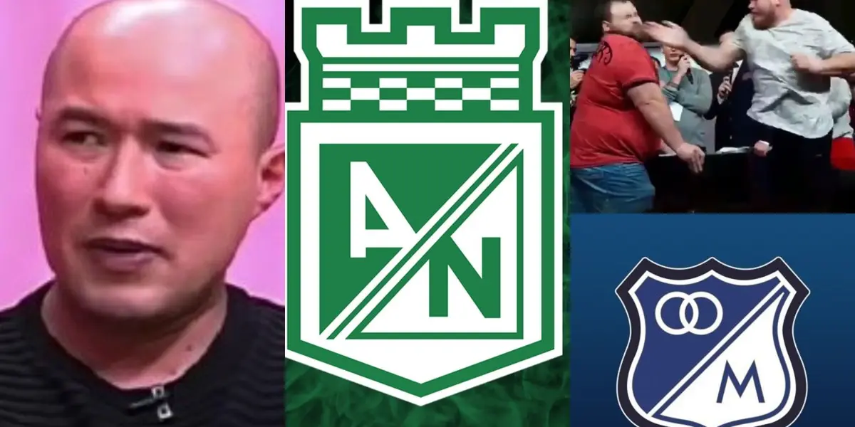 El periodista se rindió ante Atlético Nacional generando molestias en Millonarios
