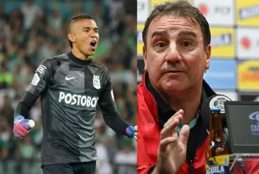 El portero de 23 años es el único representante del Verdolaga en la Selección Colombia