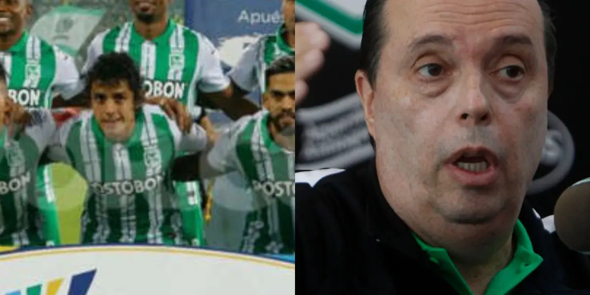 El presidente de Atlético Nacional dejo un claro comentario para los hinchas de equipo para el futuro del equipo