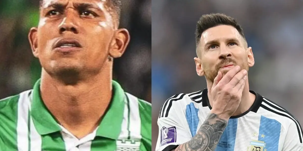 El referente de Atlético Nacional tuvo un gesto noble con el crack argentino