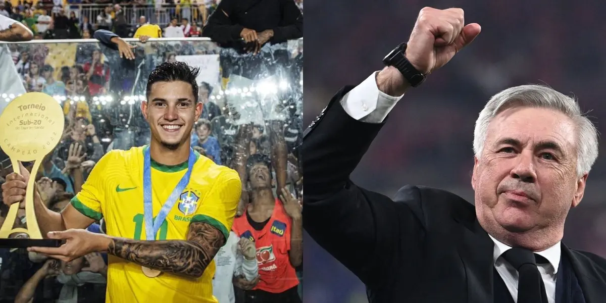 El sub-20 y talentoso brasilero estaría atento a la noticia sobre el nuevo entrenador de Brasil