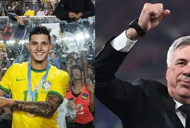 El sub-20 y talentoso brasilero estaría atento a la noticia sobre el nuevo entrenador de Brasil