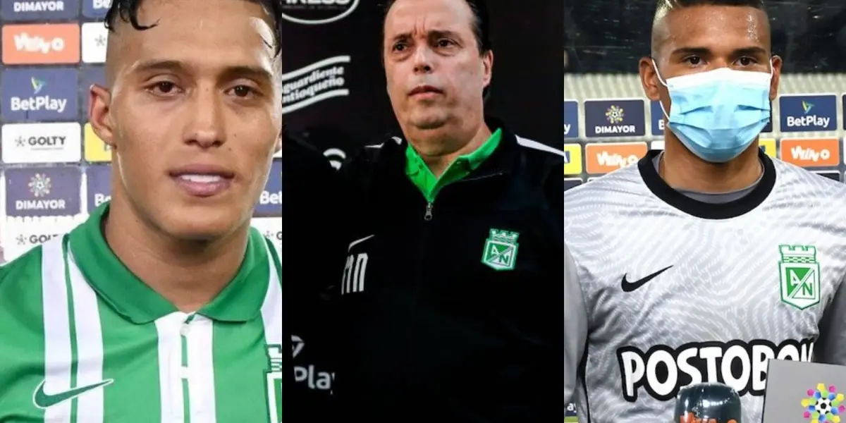 El técnico de Atlético Nacional dio un parte de tranquilidad sobre los dos jugadores da institución