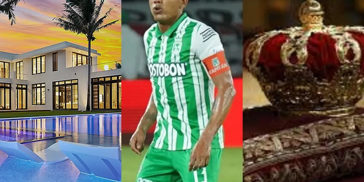 El volante publicó como es su morada de muchos millones de dólares