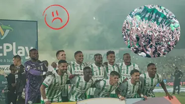 Empate amargo. Nacional no pudo con Envigado y desata la furia de la afición.