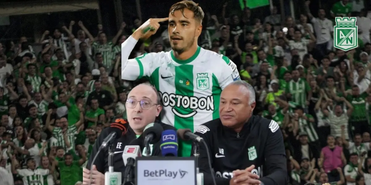 En Nacional hicieron una rueda de prensa y llevaron al director deportivo a que hablara de Tomás Ángel