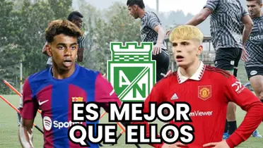 En Nacional no tiene minutos y es más que Garnacho e iguala a Yamal por esta razón