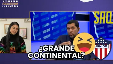 En Saque Largo JJ Miranda y Sheyla Garcia periodistas del programa