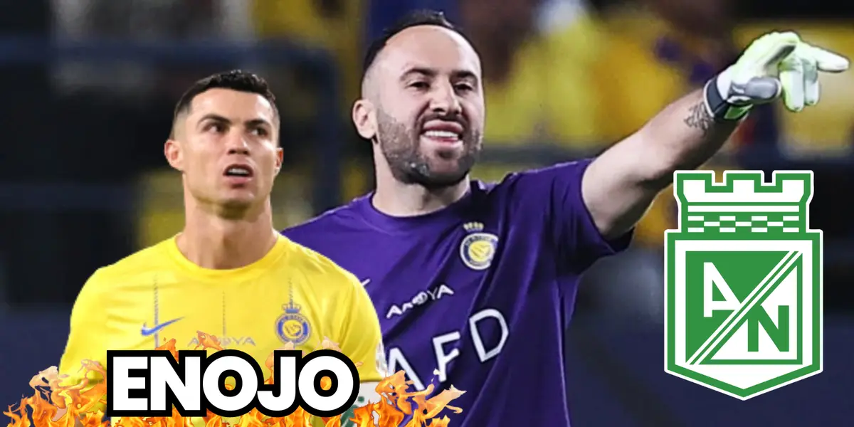 Enojó a Cristiano y esto podría pasar con Ospina en Atlético Nacional