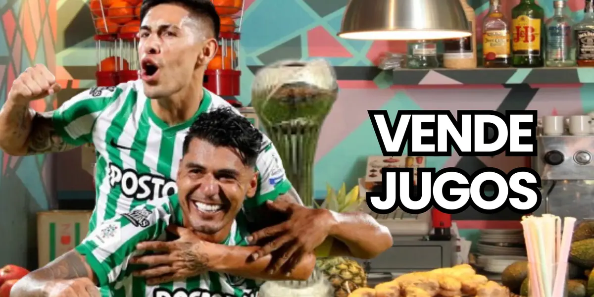 Es hijo de una leyenda de Nacional, fue campeón en el club y hoy vende jugos