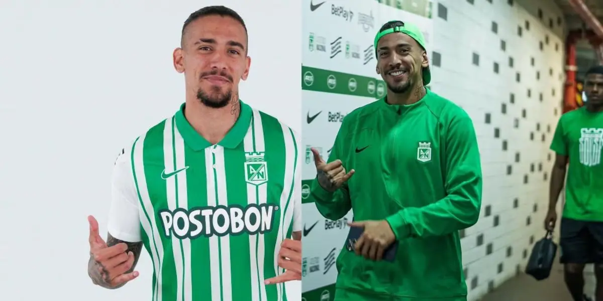 Francisco Da Costa delantero de Atlético Nacional.