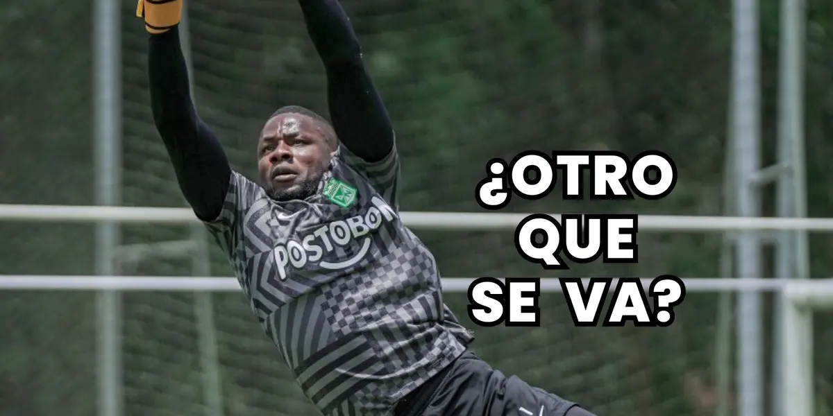 Harlen Castillo, arquero de Atlético Nacional Foto: Nacionaloficial