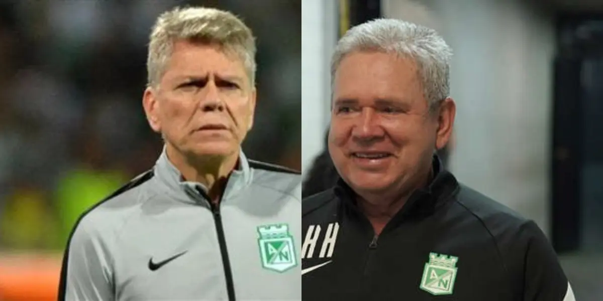 Hernán Darío Herrera está junto a Pedro Sarmiento en Once Caldas y está aplicando algo que hacían en Atlético Nacional.