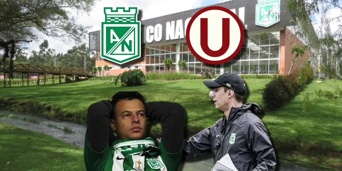 Hincha de Nacional frustrado y Jhon Bodmer