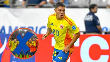 Hinestroza se queda sin minutos en la Selección Colombia.
