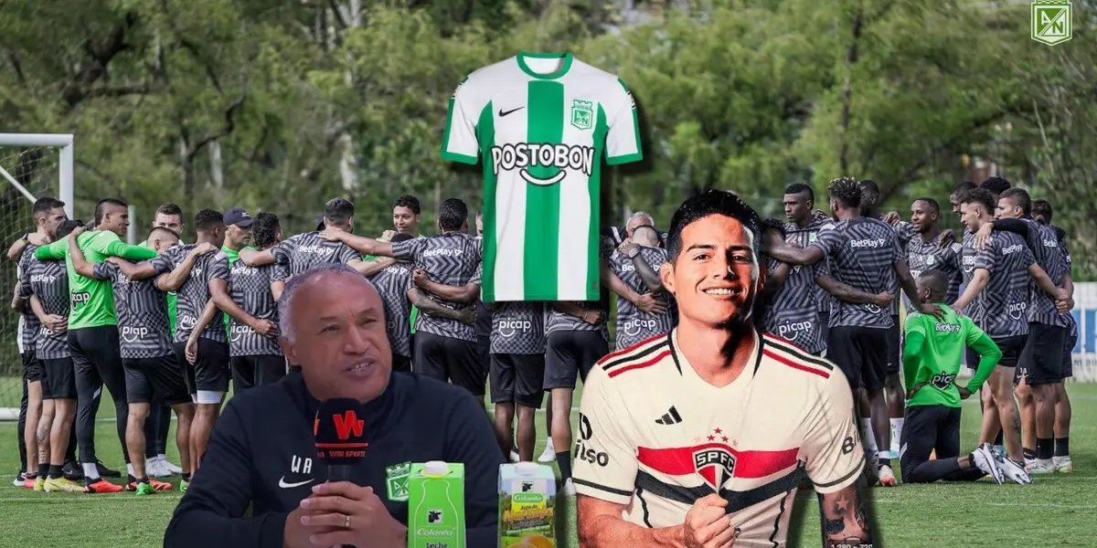 El compañero de James Rodríguez en Sao Paulo que quiere fichar Atlético Nacional
