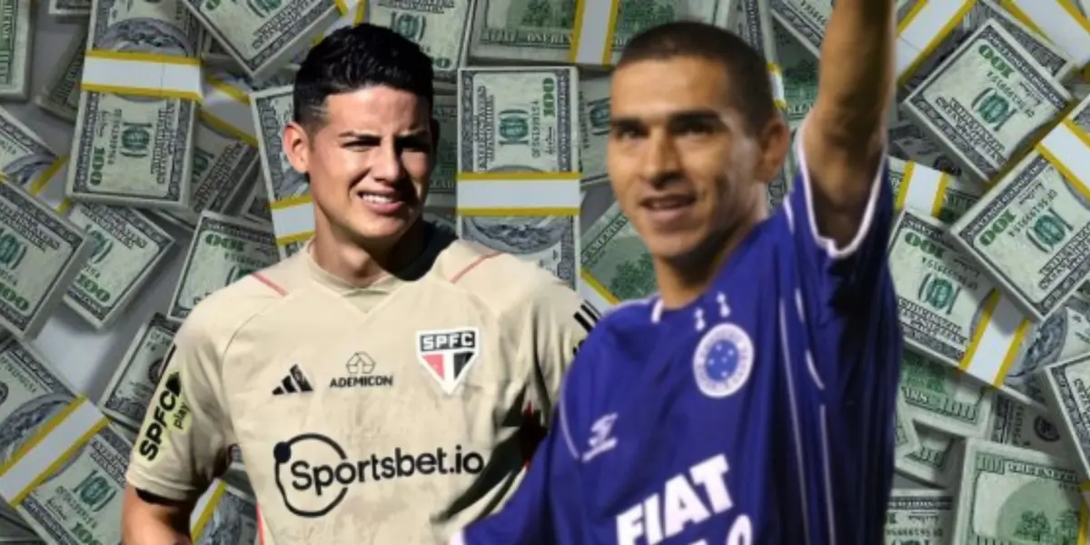 James Rodríguez y Víctor Aristizábal.