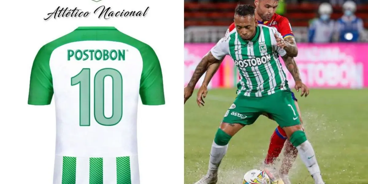 Jarlan Barrera ahora luce la dorsal 10 de Atlético Nacional y ha recibido una crítica que ya es reciente, incluso aburre el tema.