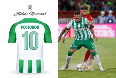 Jarlan Barrera ahora luce la dorsal 10 de Atlético Nacional y ha recibido una crítica que ya es reciente, incluso aburre el tema.