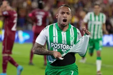 Jarlan Barrera no da buenas noticias en Atlético Nacional.