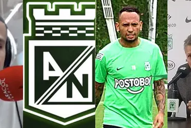 Jarlan Barrera no viene jugando con Atlético Nacional