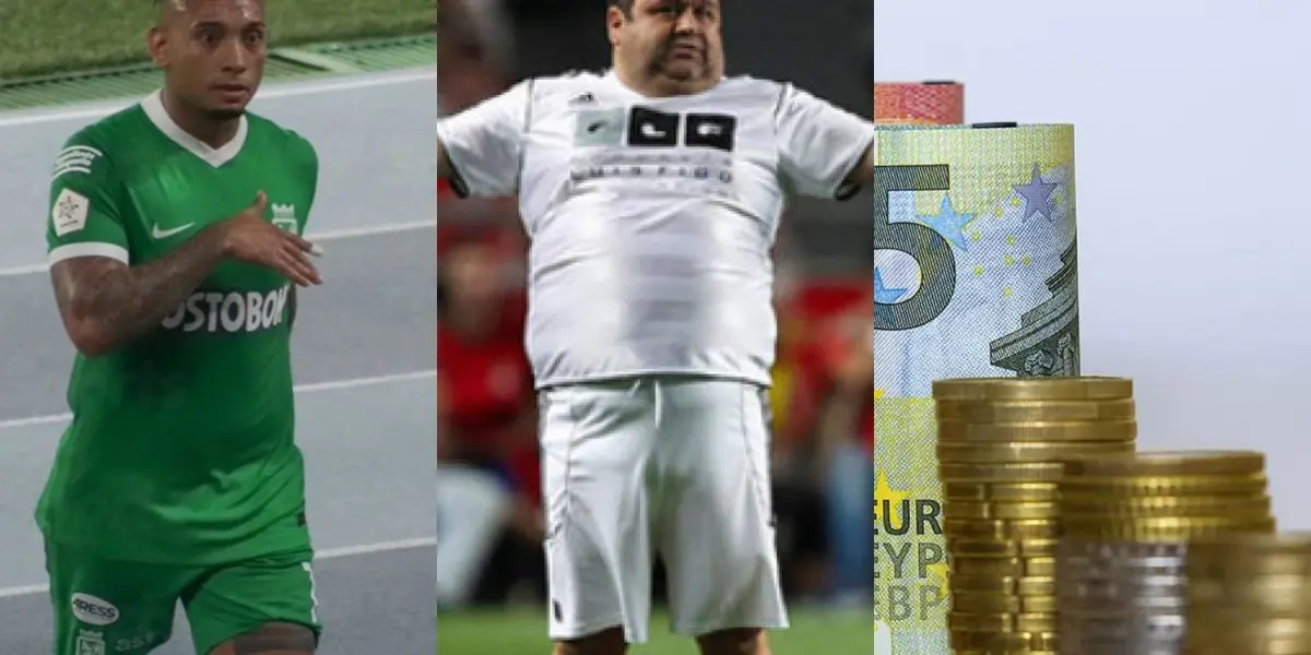 Jarlan Barrera nuevamente es polémicas entre los hinchas de Atlético Nacional