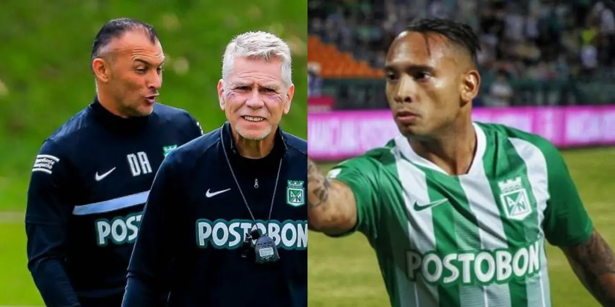 Jarlan Barrera sigue generando incertidumbres en Atlético Nacional.