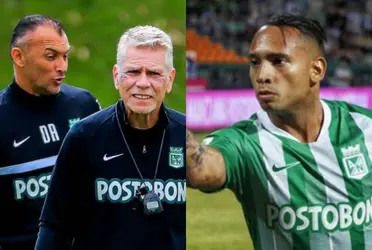 Jarlan Barrera sigue generando incertidumbres en Atlético Nacional.