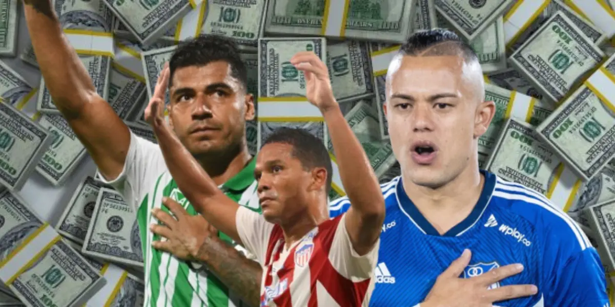 Jefferson Duque, Carlos Bacca y Leonardo Castro.