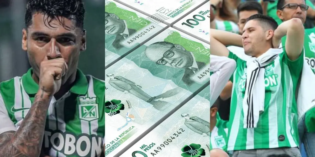 Jefferson Duque es el jugador más criticado por la eliminación de Atlético Nacional y los hinchas indican que es insólito el sueldo que tiene para que haya arrugado de esa forma.