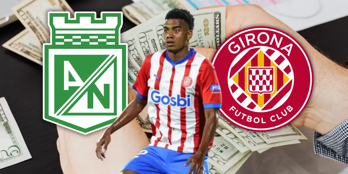 Jhon Elmer Solís, jugador del Girona CF de LaLiga Foto: Escudoteca PN, Pexels y Transfermarkt