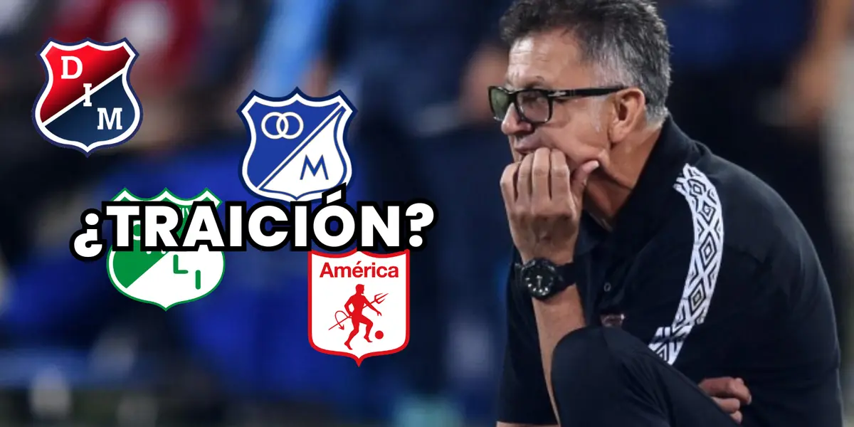 Juan Carlos Osorio, entrenador ex Atlético Nacional que busca club esta temporada Foto: El Colombiano y Escudoteca PN