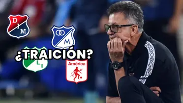 Juan Carlos Osorio, entrenador ex Atlético Nacional que busca club esta temporada Foto: El Colombiano y Escudoteca PN