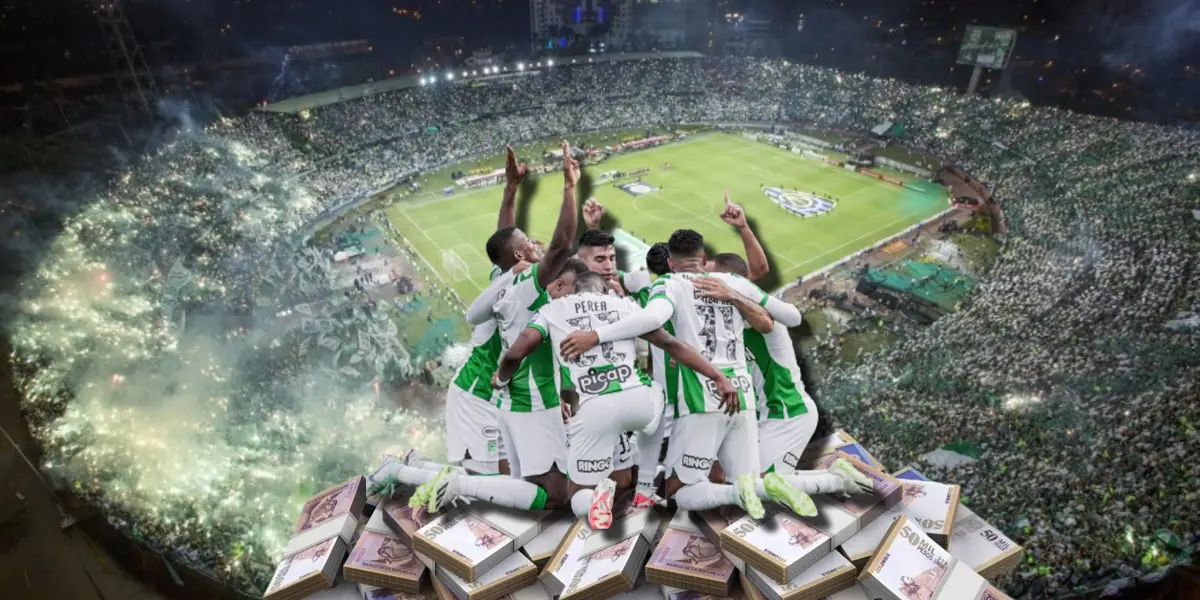 Jugadores de Atlético Nacional