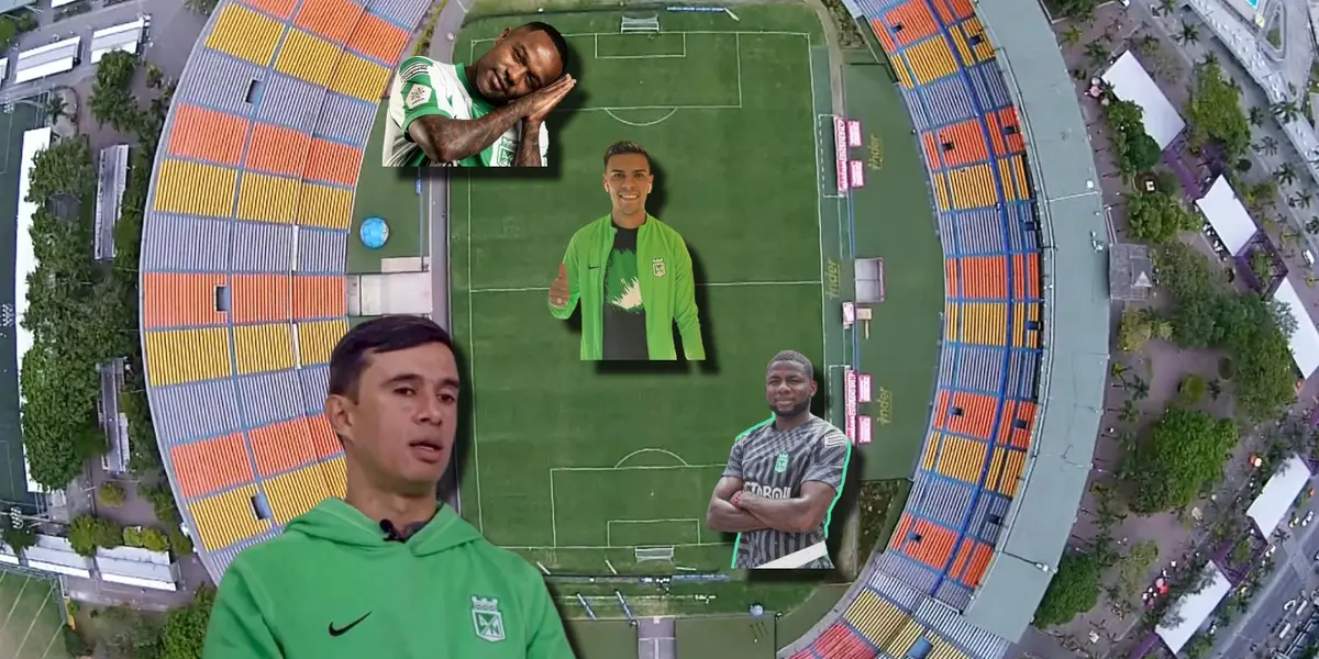 Jugadores de Atlético Nacional