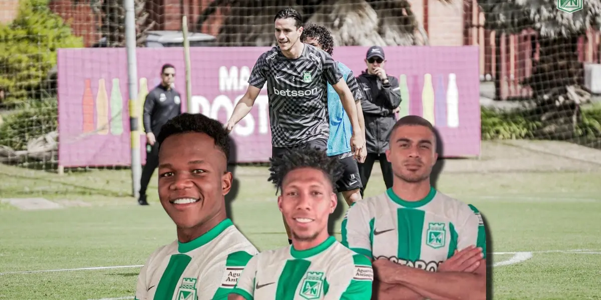 Jugadores de Atlético Nacional