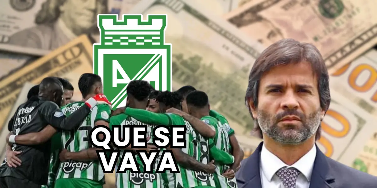 Jugadores de Atlético Nacional y Benjamín Romero, vicepresidente de la insittución Foto: Nacionaloficial, Futbolred y Pexels