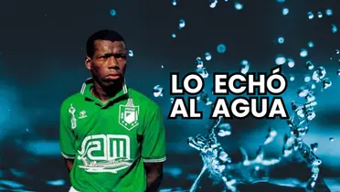 Jugó con el Tino Asprilla en Nacional y hoy lo echó al agua por esta razón