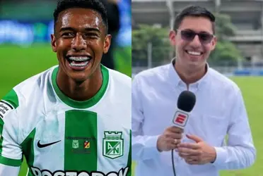 Julián Capera hizo un análisis sobre una estrategia que viene implementado Atlético Nacional.