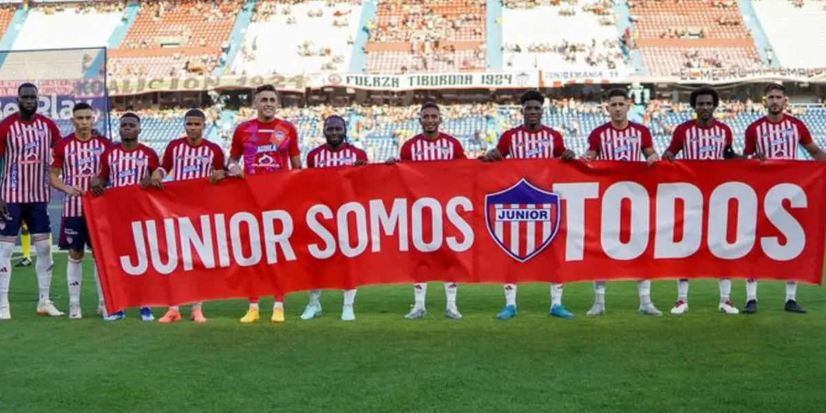 Junior pierde a Deiber Caicedo por lesión. Foto: Instagram