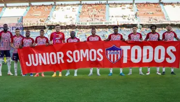 Junior pierde a Deiber Caicedo por lesión. Foto: Instagram