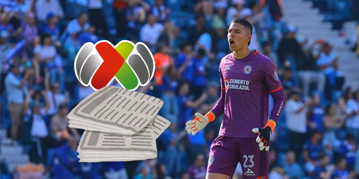 Kevin Mier es una de las grandes figuras de la Liga MX con el Cruz Azul