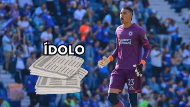 Kevin Mier, guardameta de Cruz Azul en la presente temporada Foto: Fútbol total