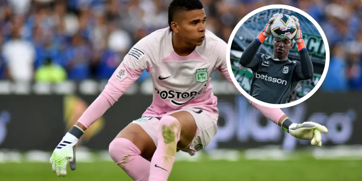 Kevin Mier y Luis Marquinez Foto: Transfermarkt y Win Sports