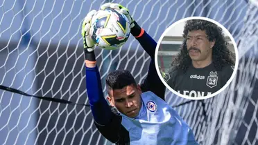 Kevin Mier y René Higuita Foto: Vanguardia