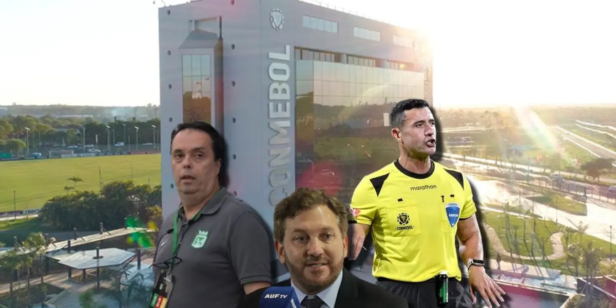 La CONMEBOL habló sobre el penal pitado a Nacional y reveló los audios del VAR