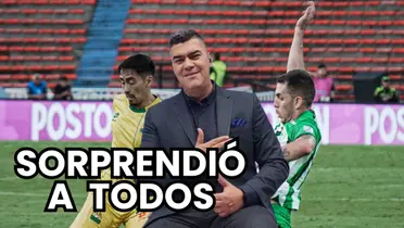 La inesperada confesión de Eduardo Luis, tras el Nacional vs Bucaramanga de ayer