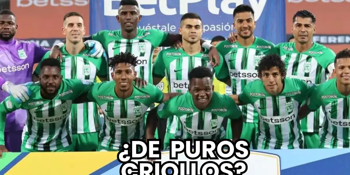 La nómina de Atlético Nacional en este semestre Foto: Nacionaloficial