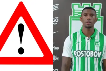 La nueva incorporación de Atlético Nacional arrastra una compleja situación desde el último año