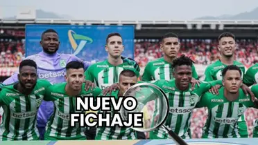 La plantilla de Atlético Nacional en su choque ante Independiente Santa Fe